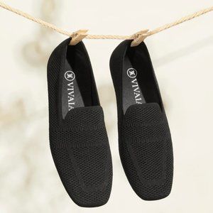 Vivaia Square Toe Loafers